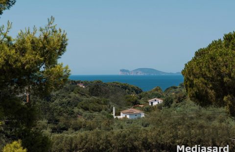 Alghero. Dove il Cielo Incontra il Mare: Prestigiosa Villa con Vista su Capo Caccia